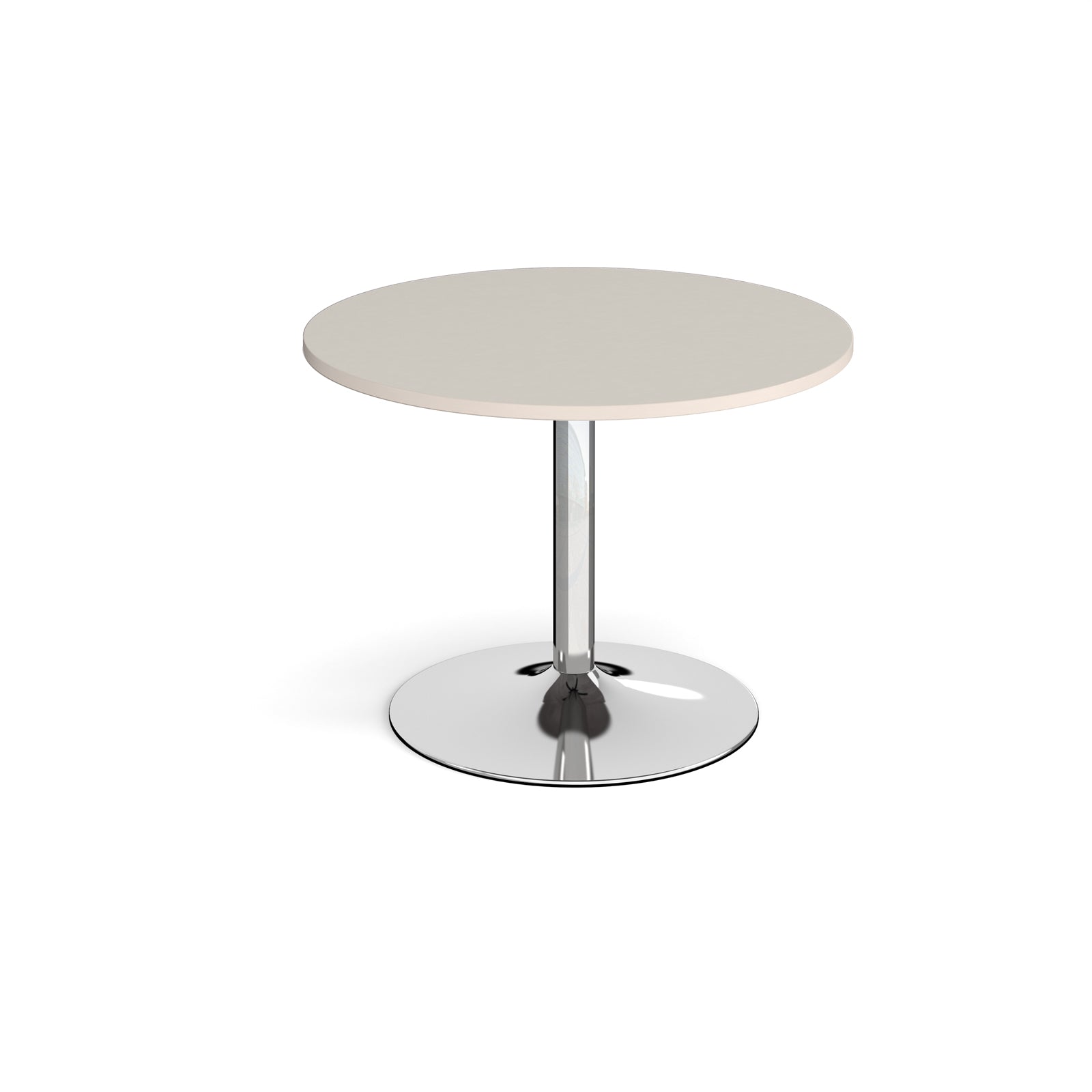 Trumpet base circular boardroom table - TB10C-C-LG