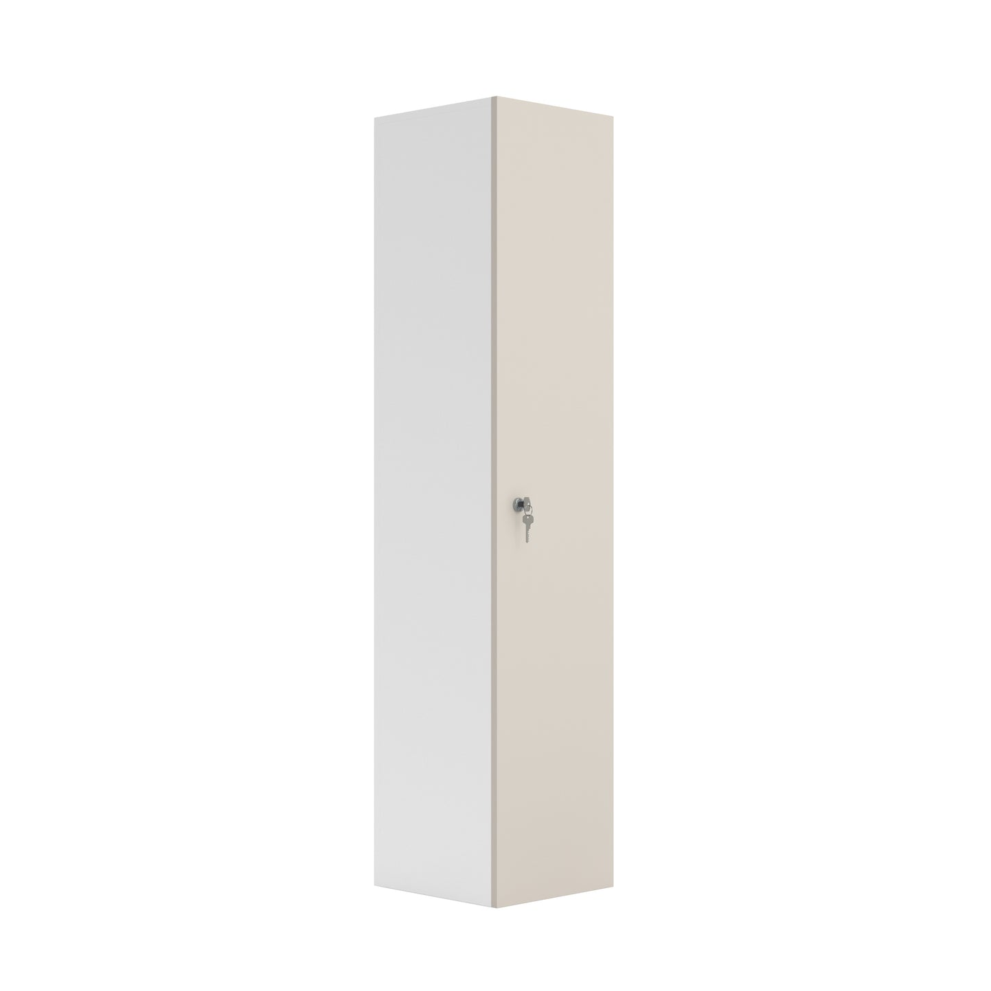 Wooden Locker|1 Door|350x400x1900|Grey