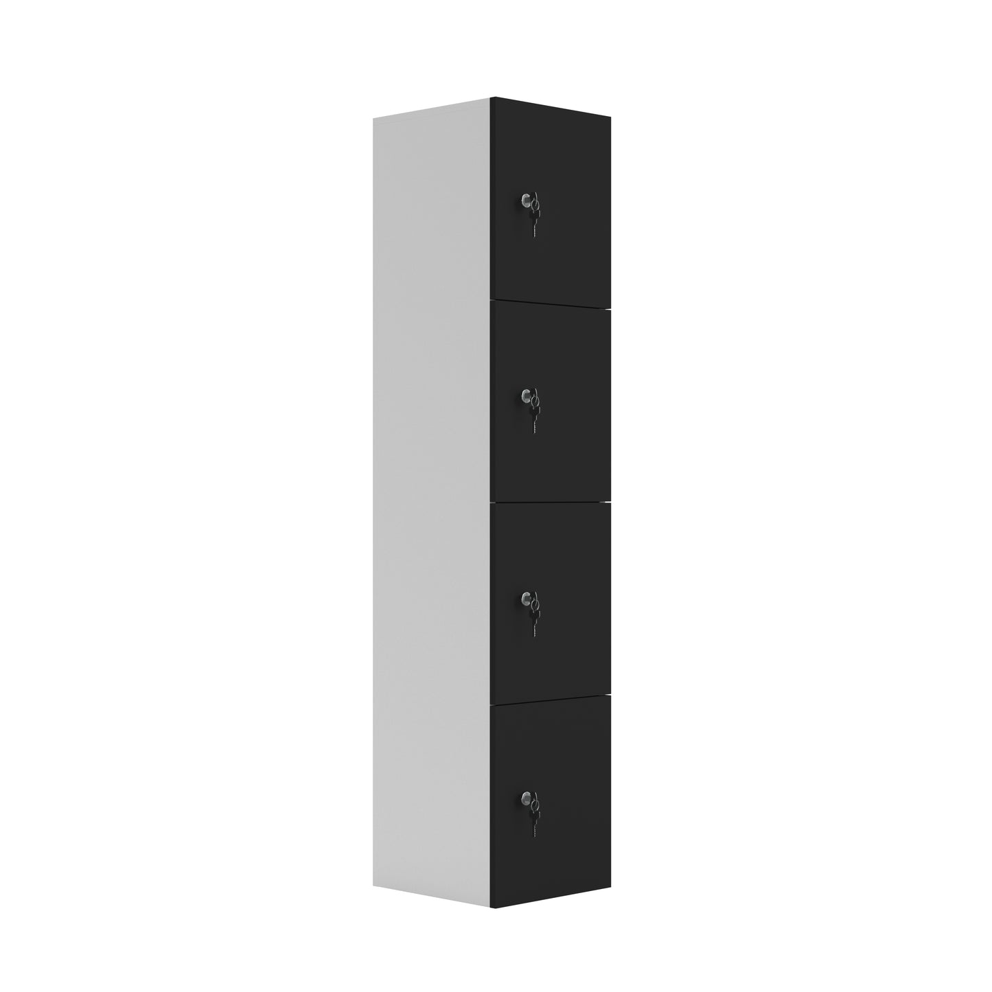 Wooden Locker|4 Door|350x400x1900|Anthracite