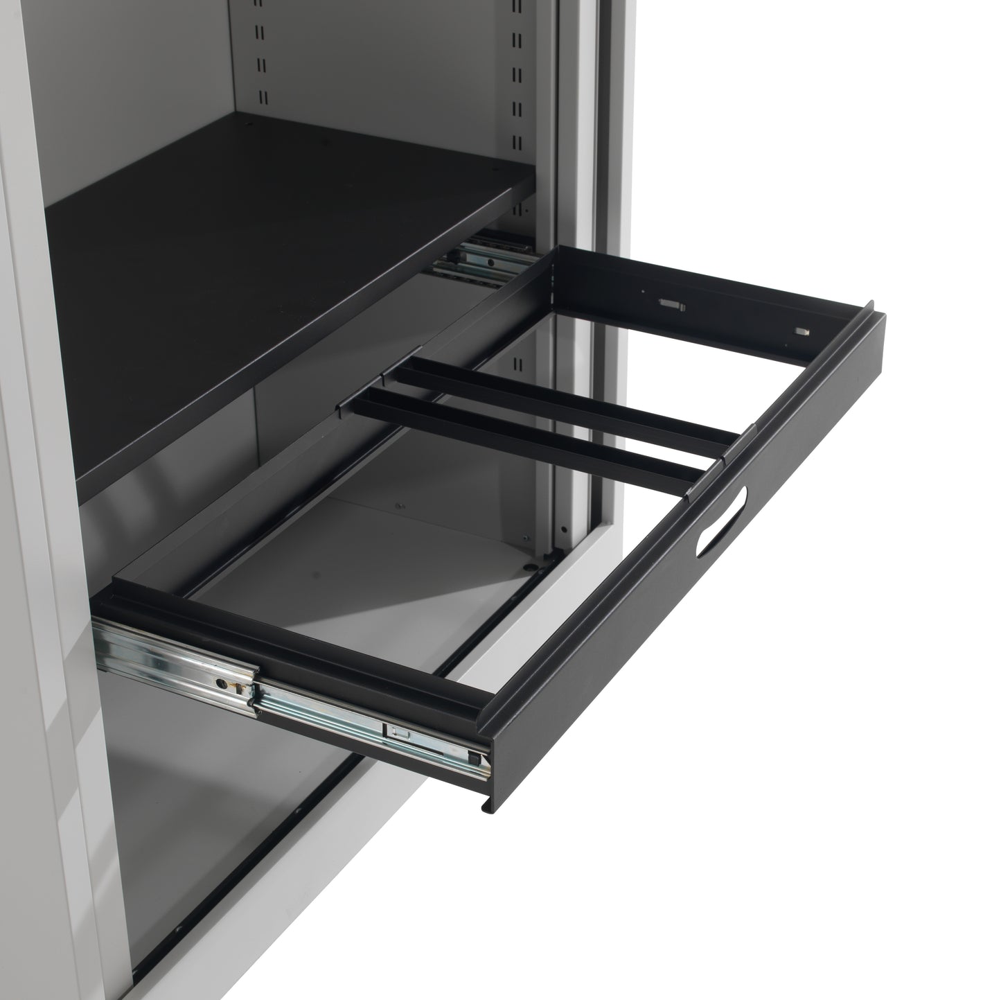 Talos Steel|Tambour Cupboard|Filing Frame|Black