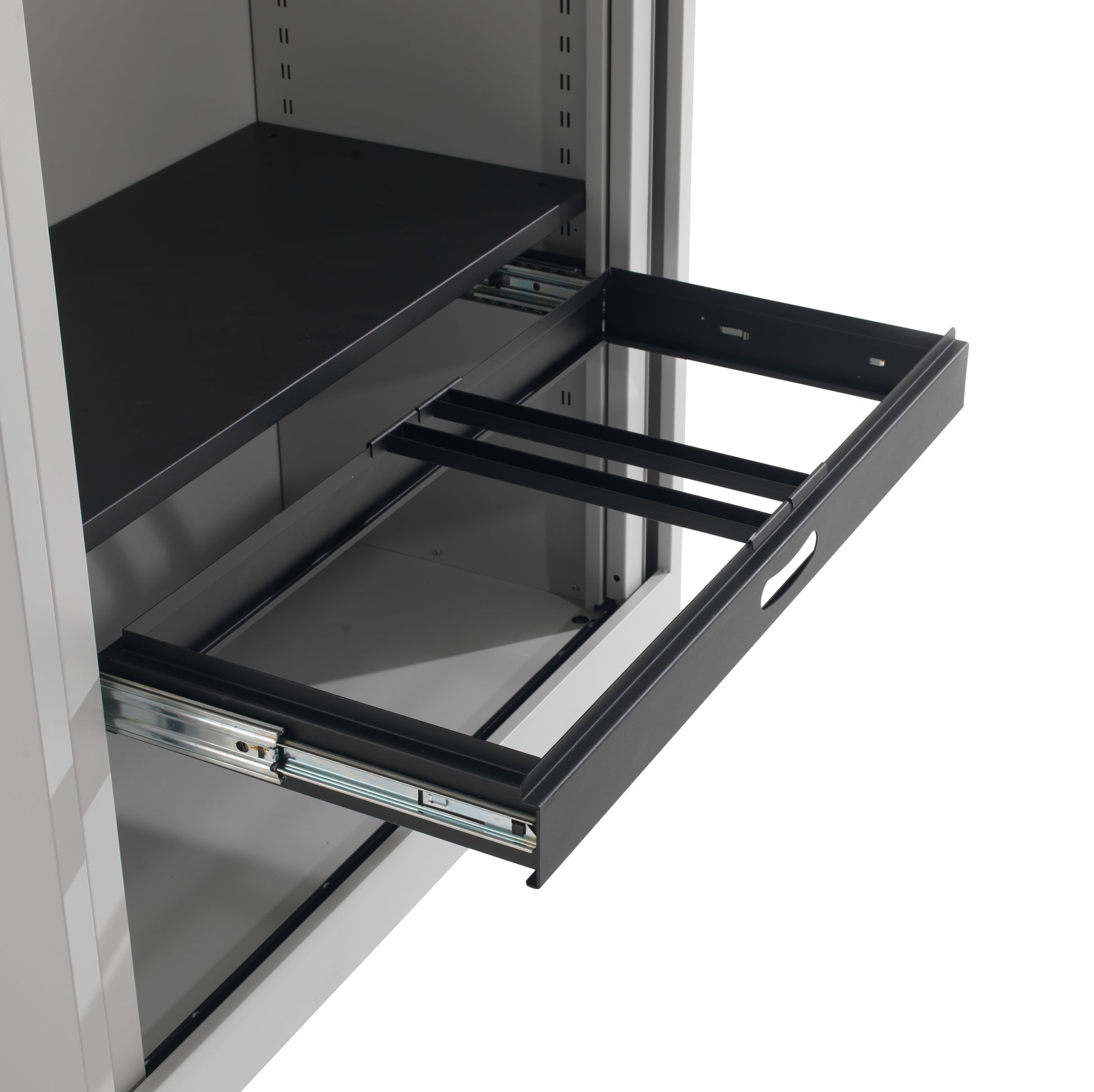Talos Steel|Tambour Cupboard|Filing Frame|Black