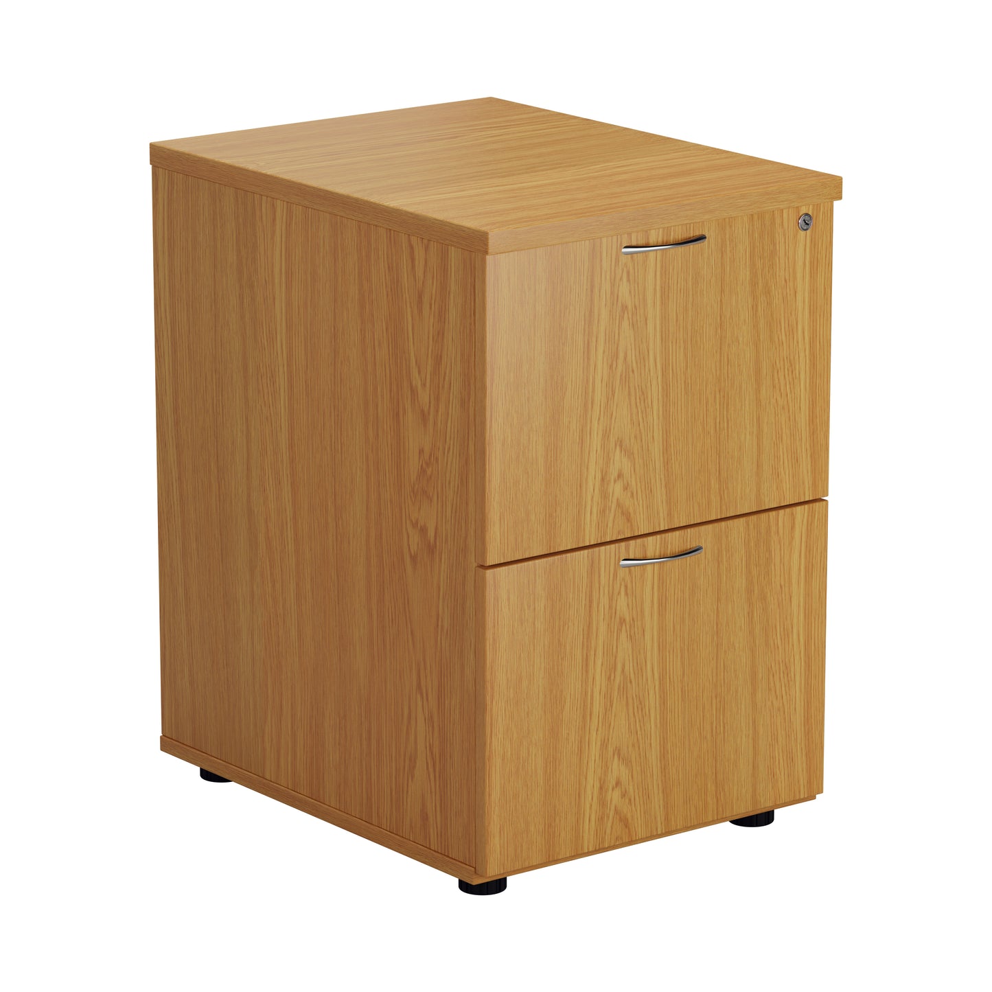 Aztec|2 Drawer|Wooden|Filing Cabinet|465x600x710|Nova Oak