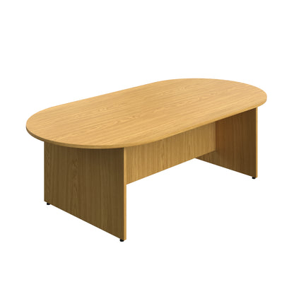 Aztec|Meeting Table|D-End|2400x1000x730|Nova Oak