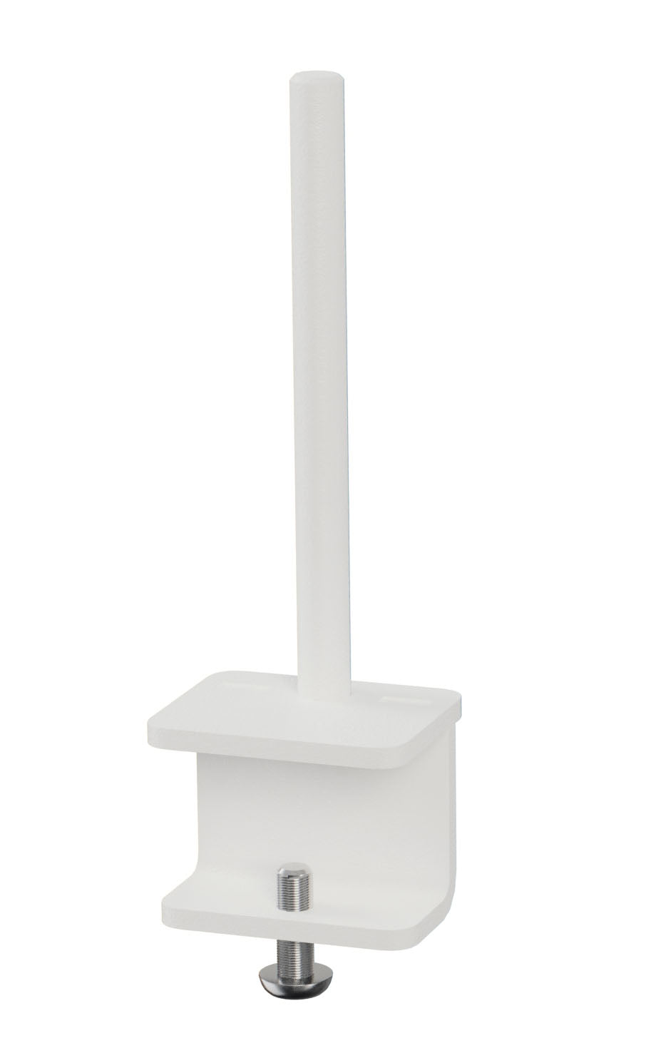 Toolrail Desk Clamp|Single|White