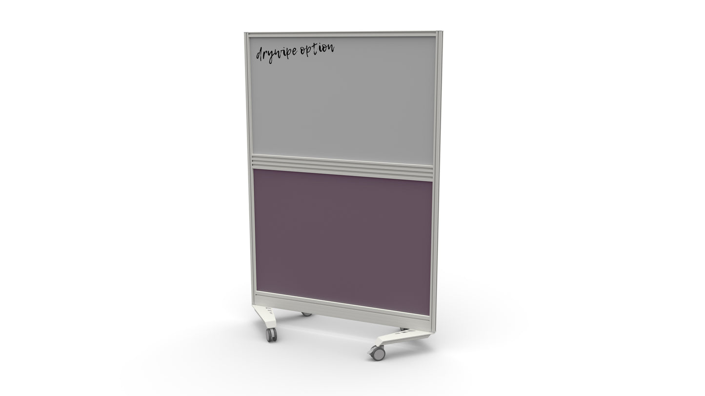 Mobile Type 3 Half Glazed Screen|Silver Frame|800x1500|Band 4