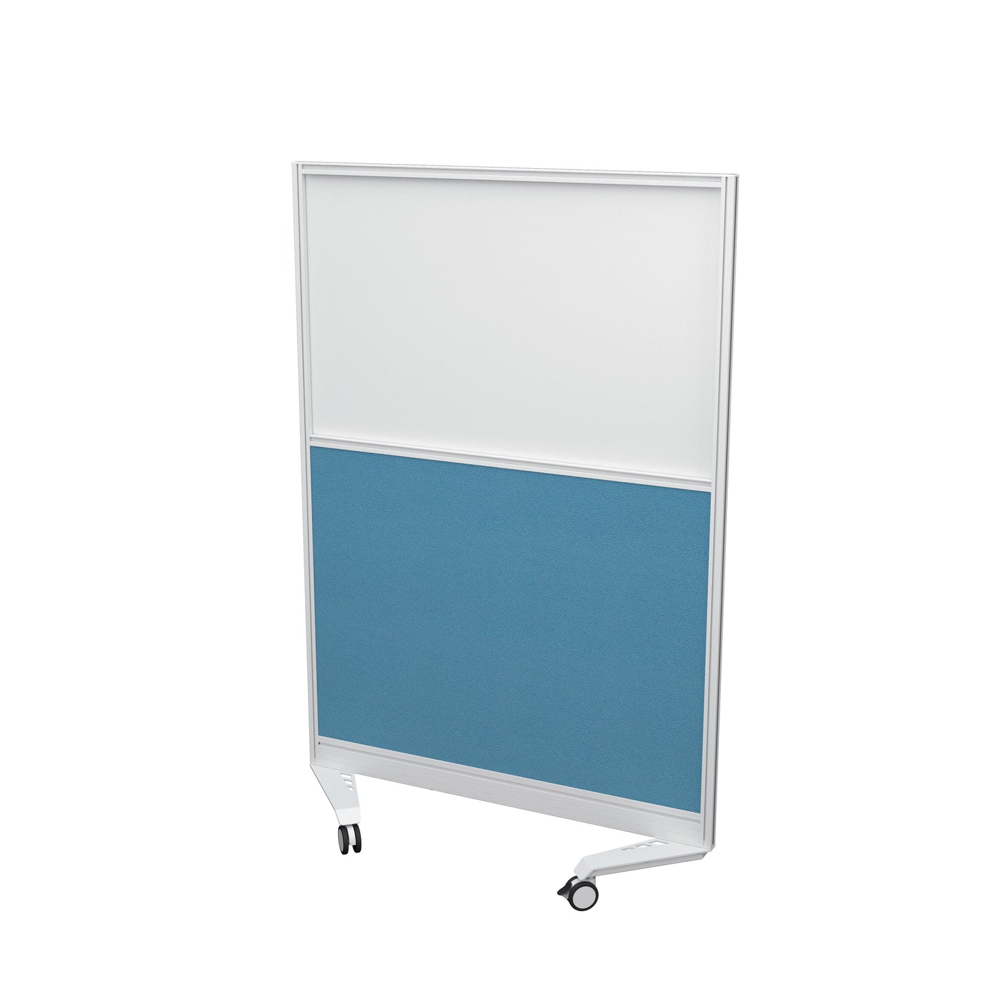 Mobile Type 3 Half Glazed Screen|White Frame|800x1800|Band 3