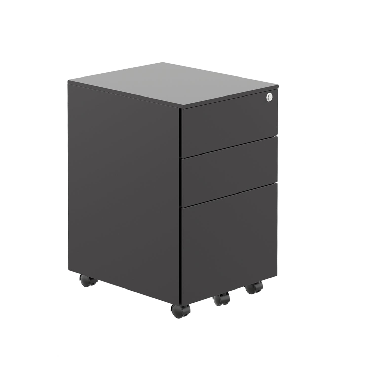 Talos|3 Drawer|Steel|Mobile|Pedestal |380x470x615|Black