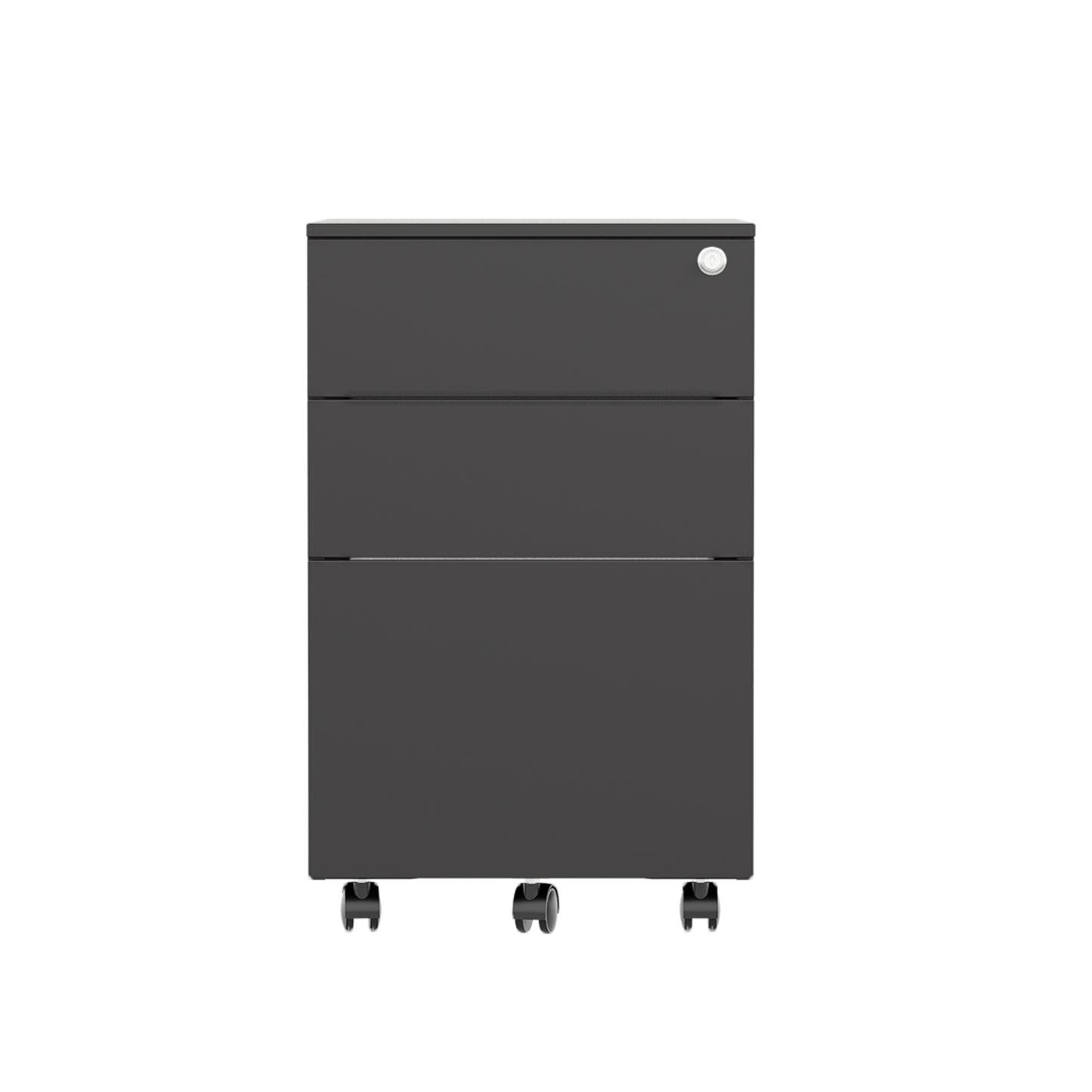 Under Desk Steel Pedestal 3 Drawers