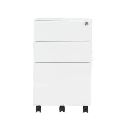 Under Desk Steel Pedestal 3 Drawers