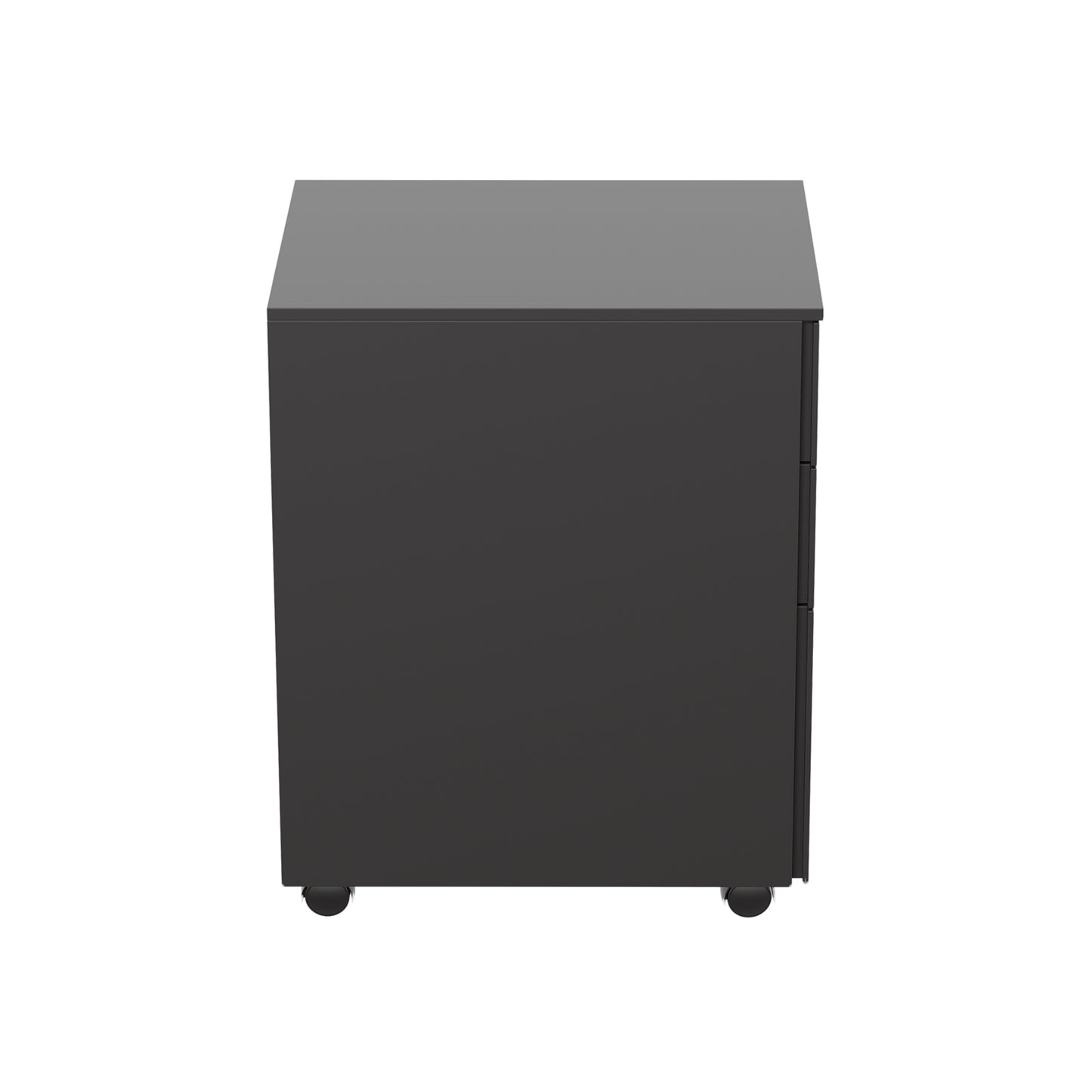 Pedestal Slimline 3 Drawer Steel