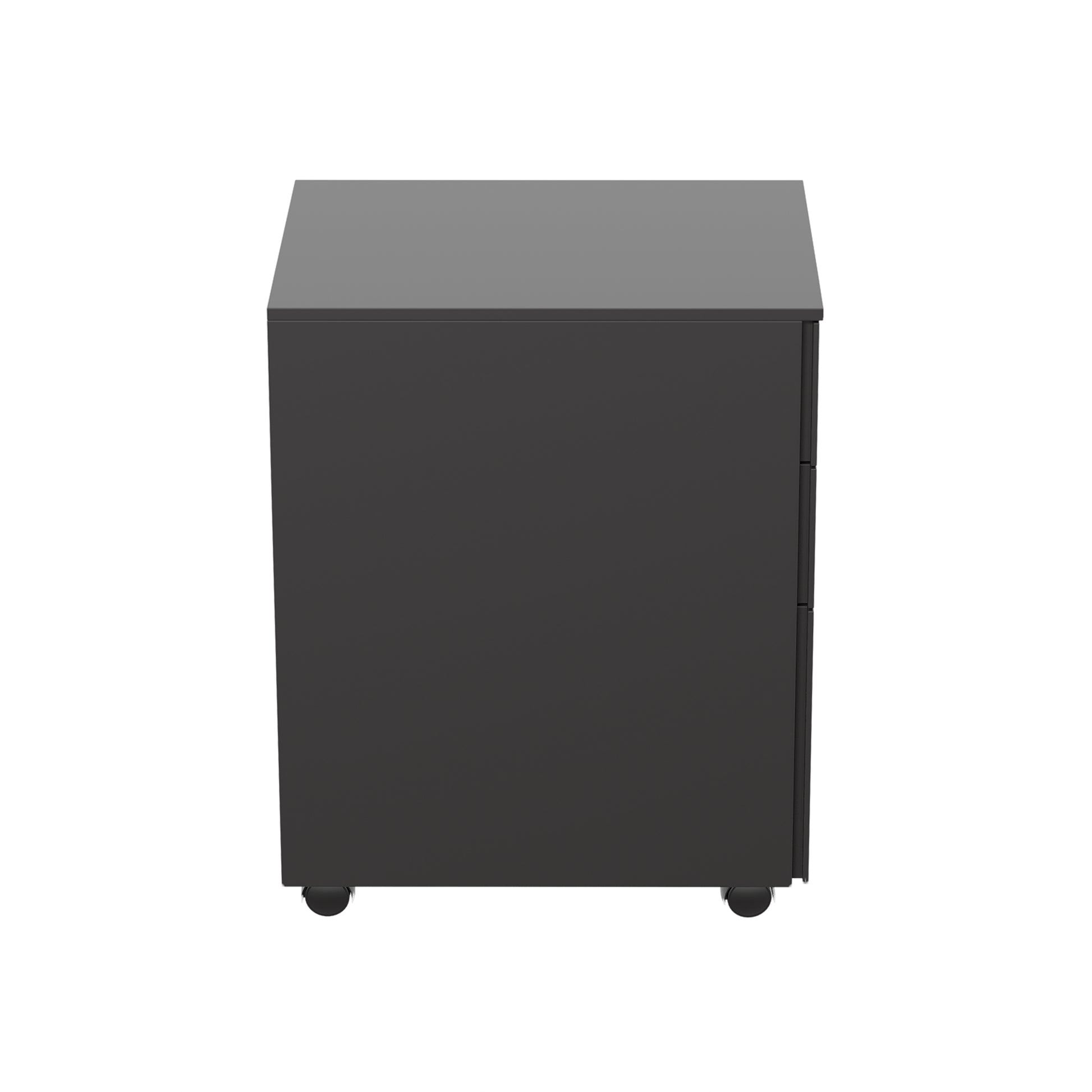Pedestal Slimline 3 Drawer Steel