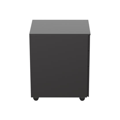 Pedestal Slimline 3 Drawer Steel
