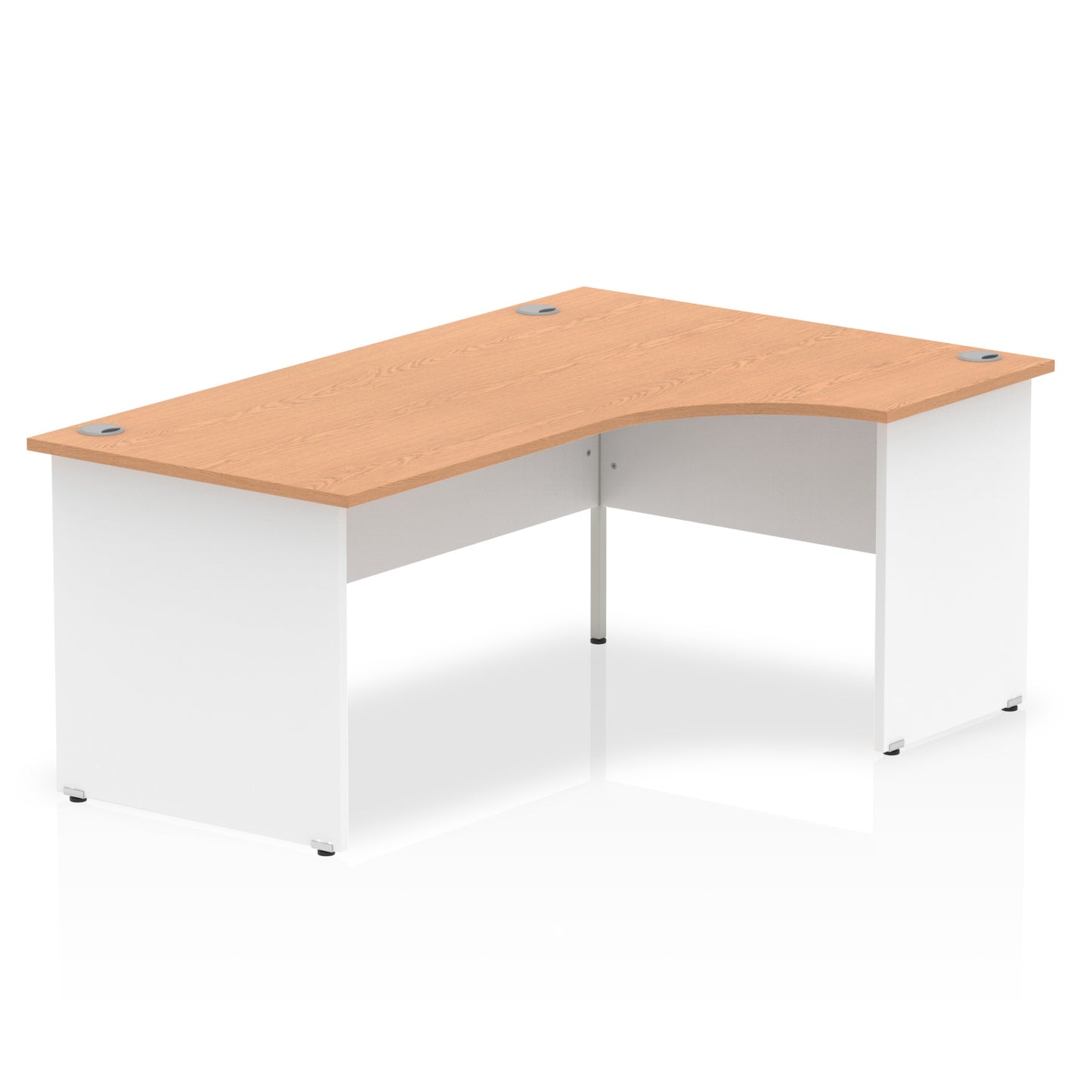 Impulse 1800mm Right Crescent Desk Panel End Leg