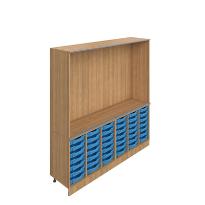 Titan|Teacher Wall Module 4|Group 2|Wood Grain Colours|Unlimited