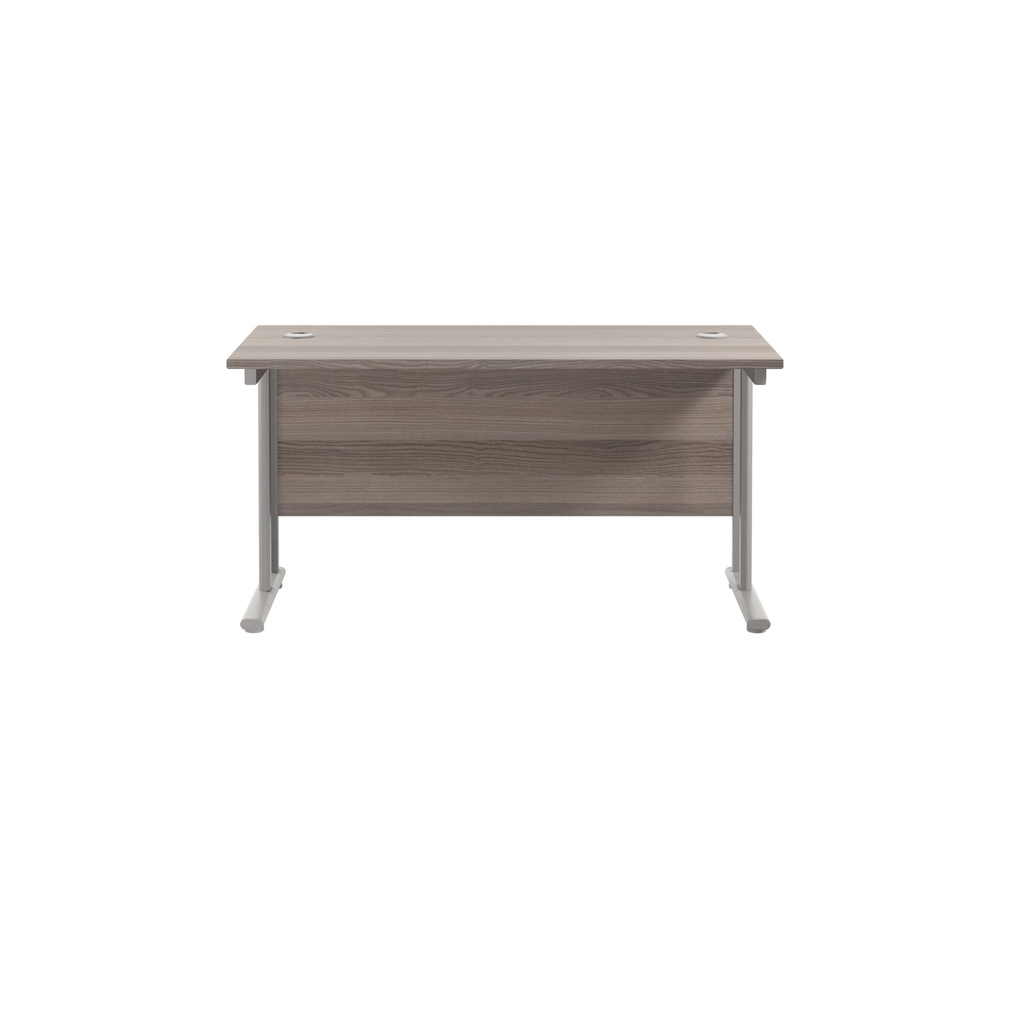 Twin Upright Rectangular Desk: 600mm Deep (FSC)