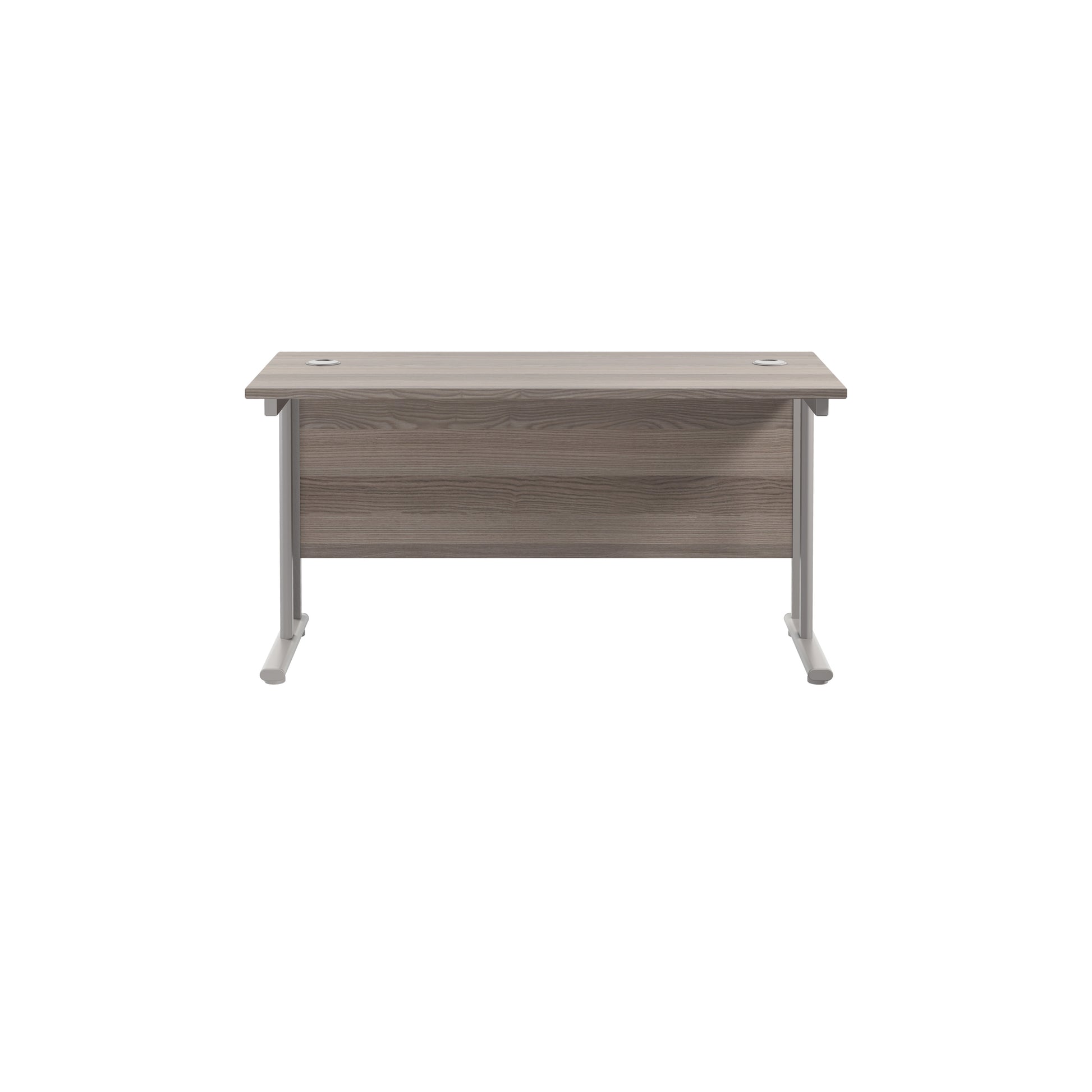 Twin Upright Rectangular Desk: 600mm Deep (FSC)