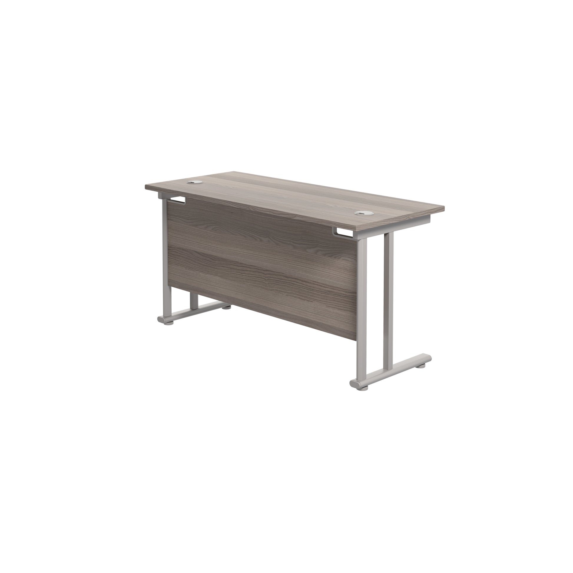 Twin Upright Rectangular Desk: 600mm Deep (FSC)