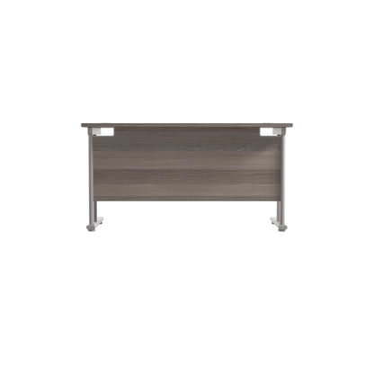 Twin Upright Rectangular Desk: 600mm Deep (FSC)