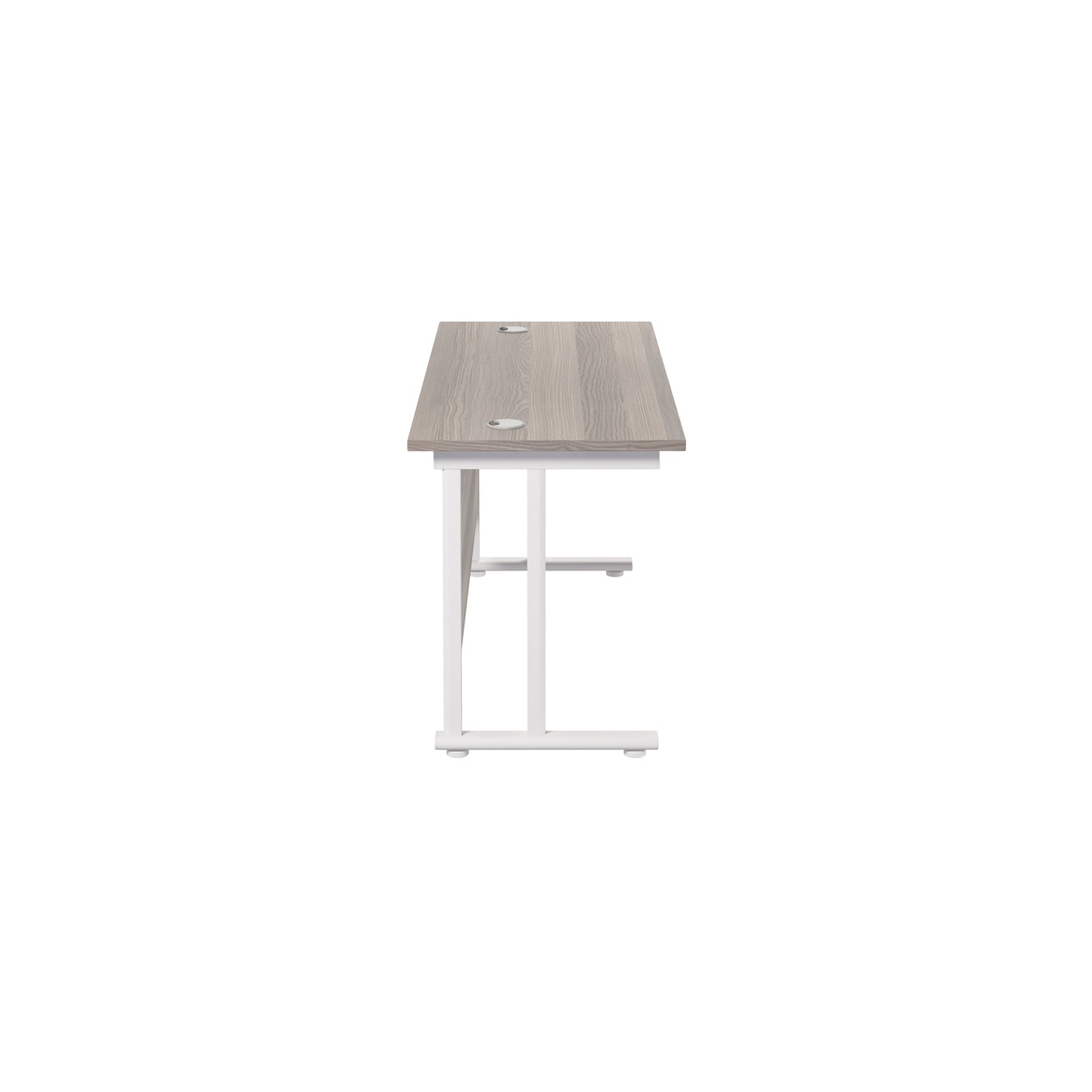 Twin Upright Rectangular Desk: 600mm Deep (FSC)
