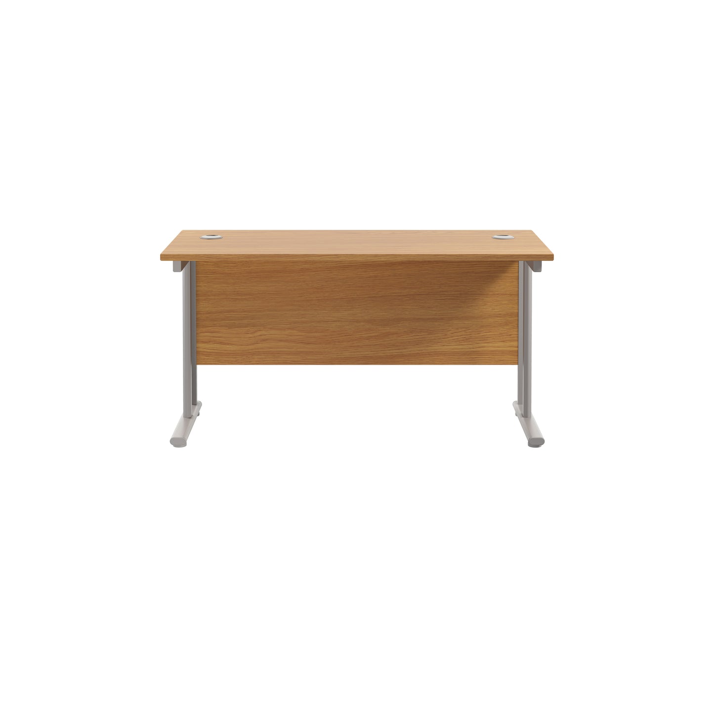 Twin Upright Rectangular Desk: 600mm Deep (FSC)