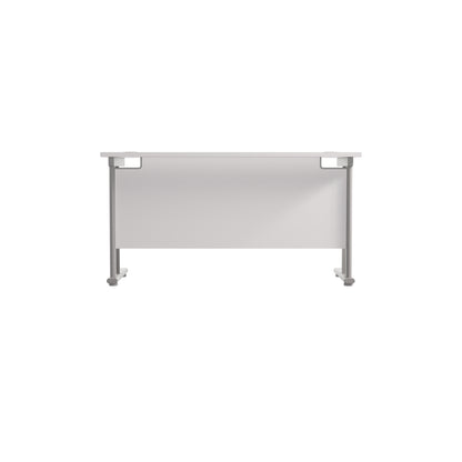 Twin Upright Rectangular Desk: 600mm Deep (FSC)