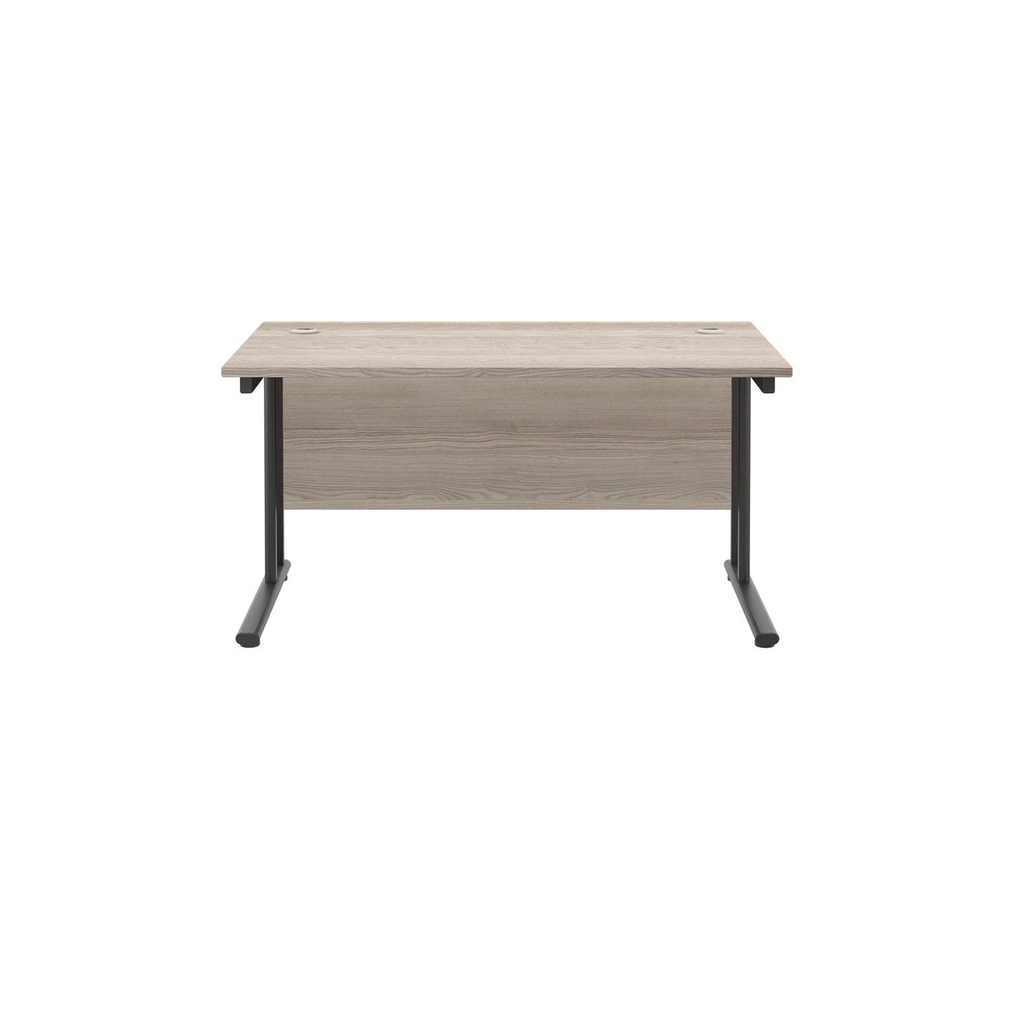 Twin Upright Rectangular Desk: 800mm Deep (FSC)