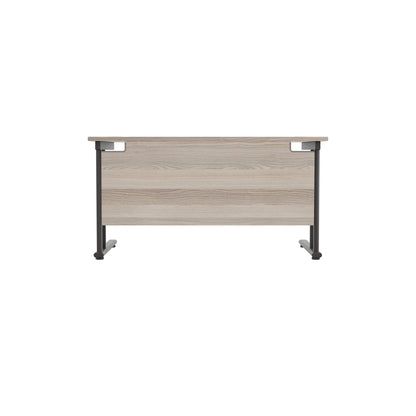 Twin Upright Rectangular Desk: 800mm Deep (FSC)