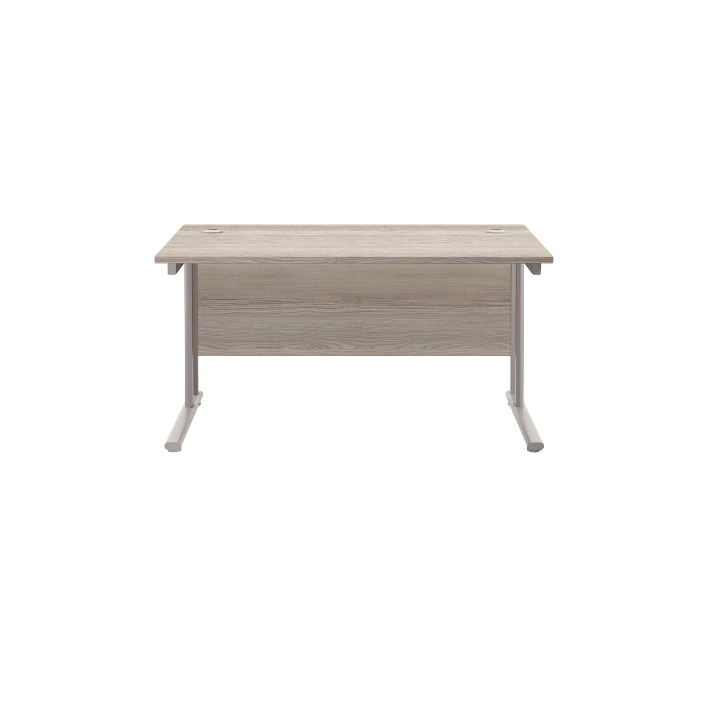 Twin Upright Rectangular Desk: 800mm Deep (FSC)