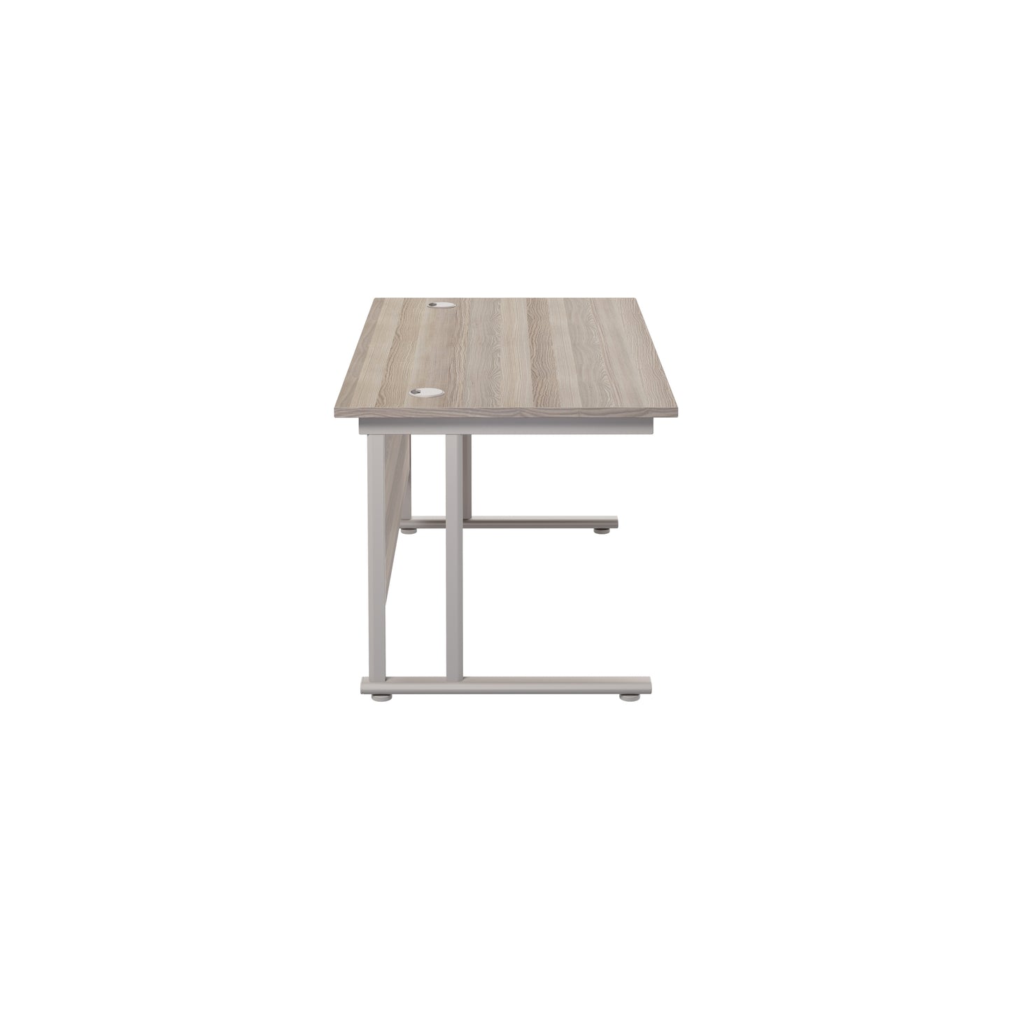 Twin Upright Rectangular Desk: 800mm Deep (FSC)