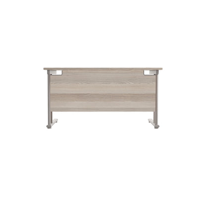 Twin Upright Rectangular Desk: 800mm Deep (FSC)