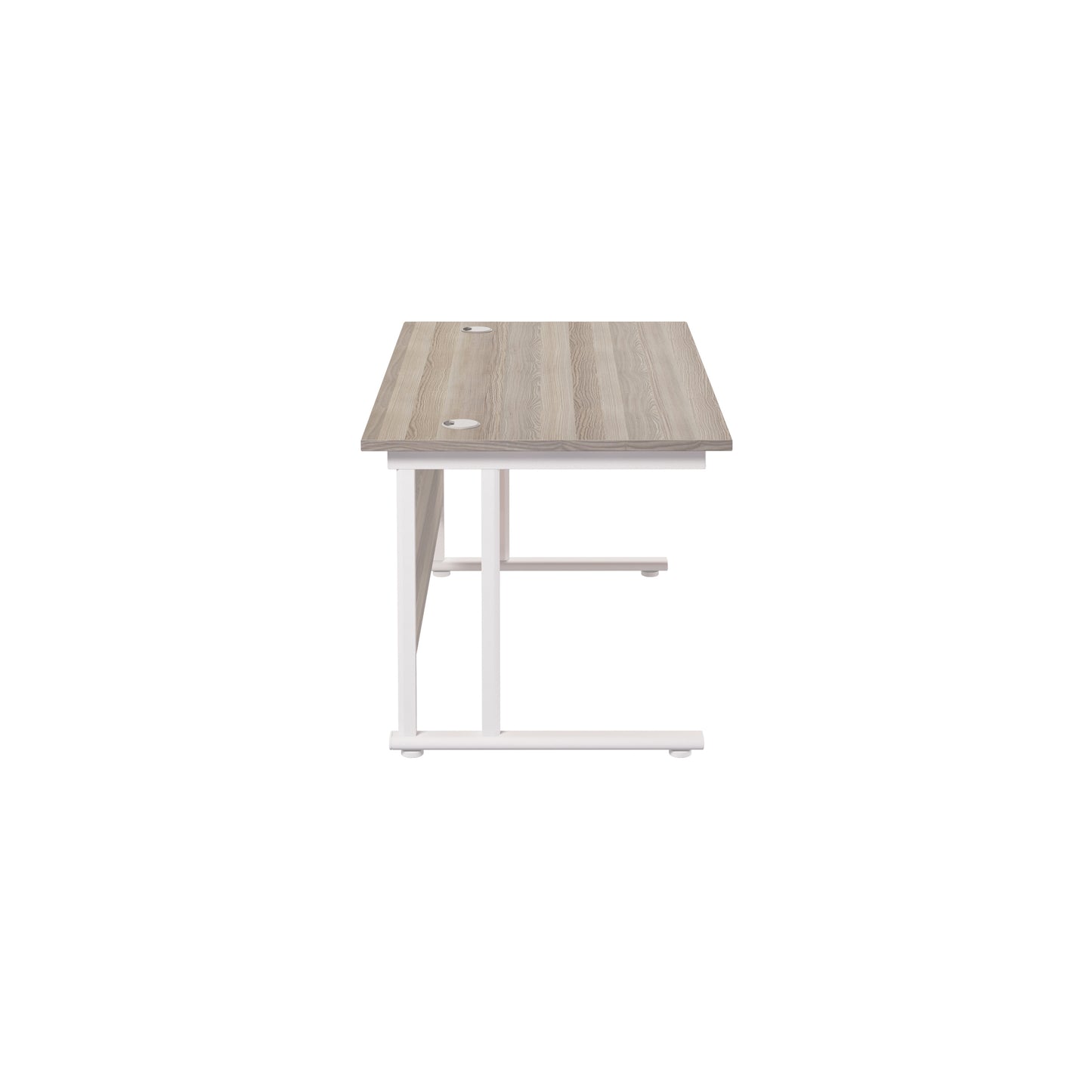 Twin Upright Rectangular Desk: 800mm Deep (FSC)