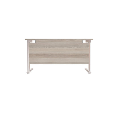 Twin Upright Rectangular Desk: 800mm Deep (FSC)