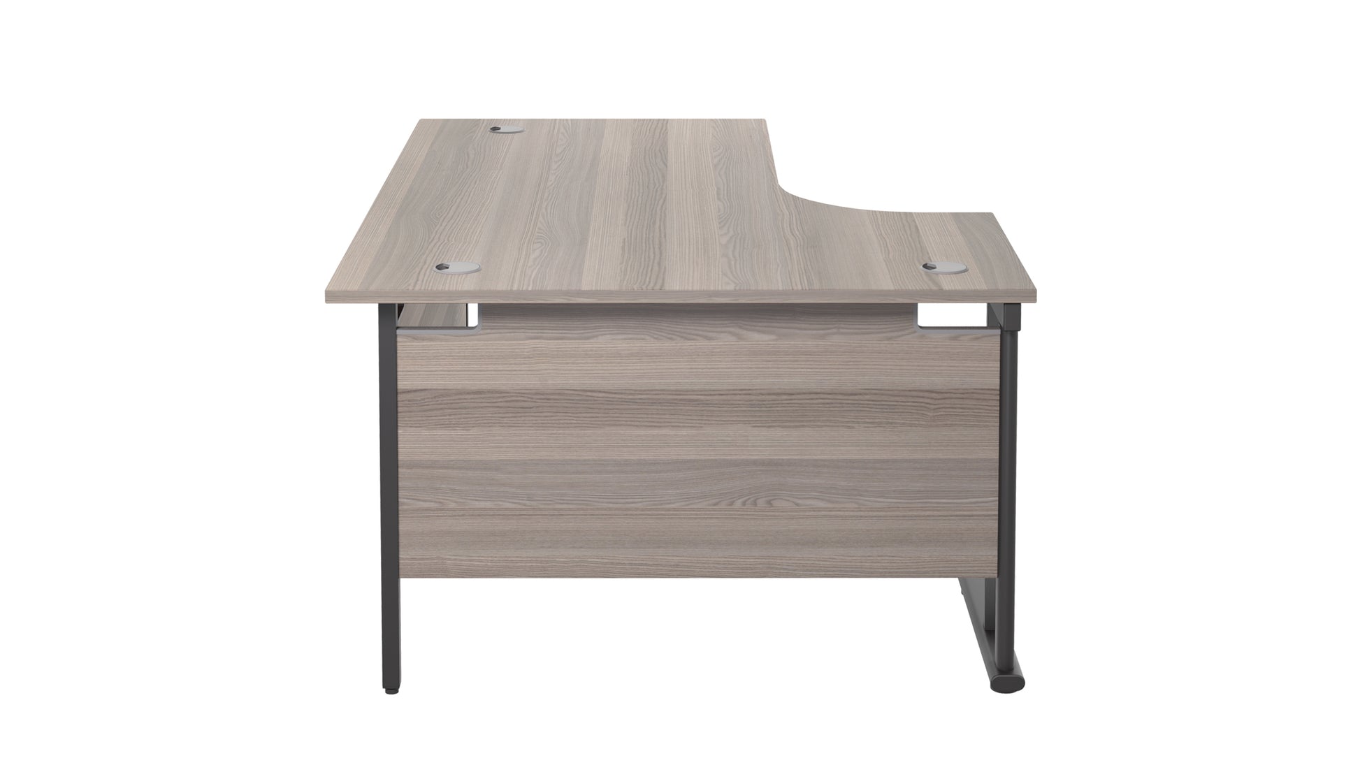 Twin Upright Left Hand Radial Desk (FSC)