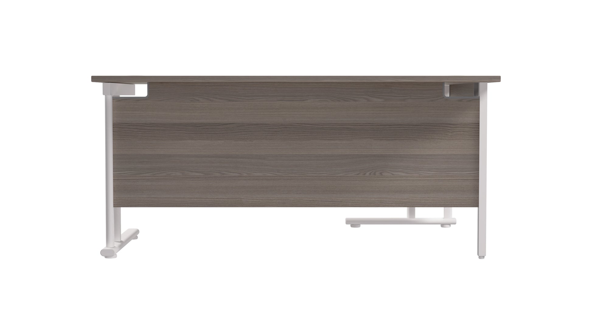 Twin Upright Left Hand Radial Desk (FSC)