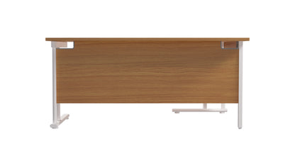 Twin Upright Left Hand Radial Desk (FSC)