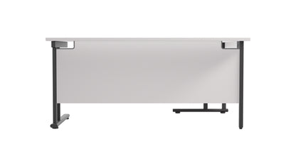 Twin Upright Left Hand Radial Desk (FSC)