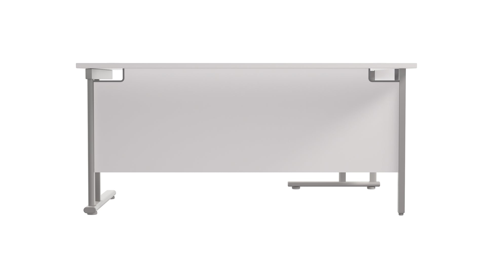 Twin Upright Left Hand Radial Desk (FSC)