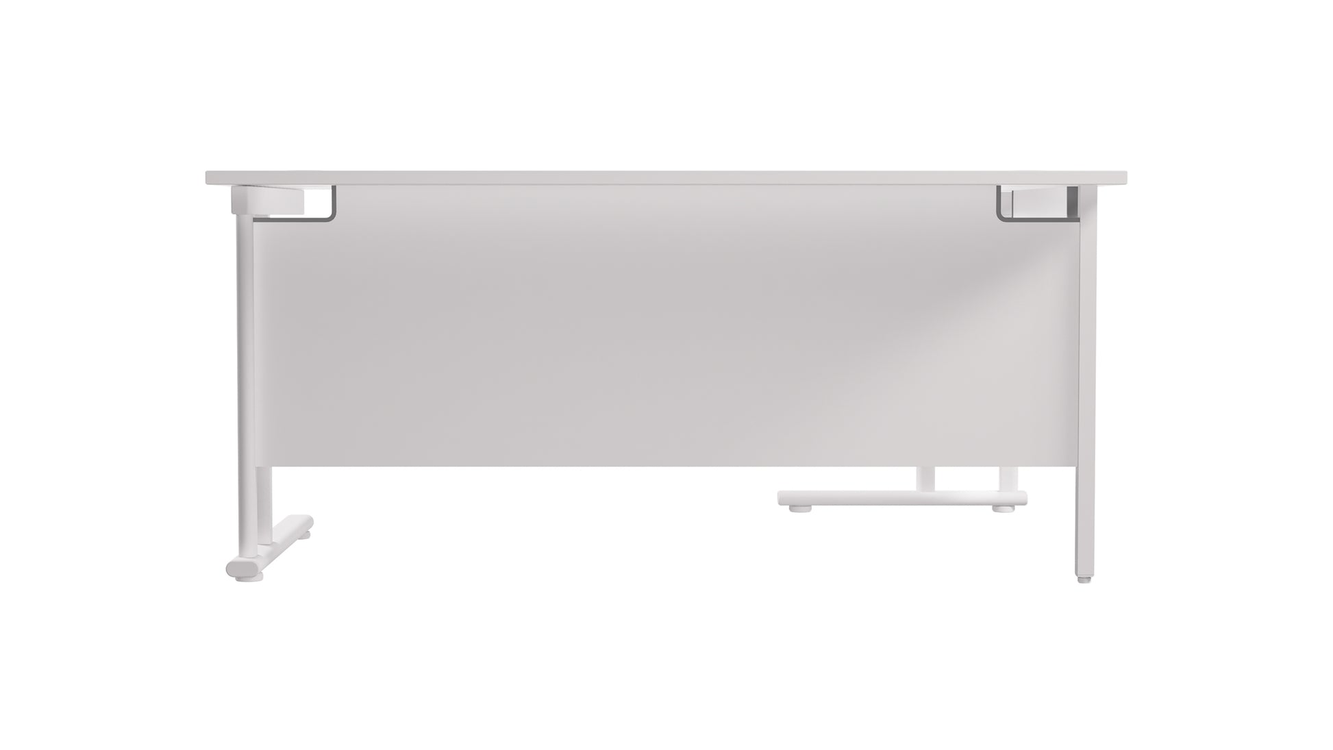 Twin Upright Left Hand Radial Desk (FSC)