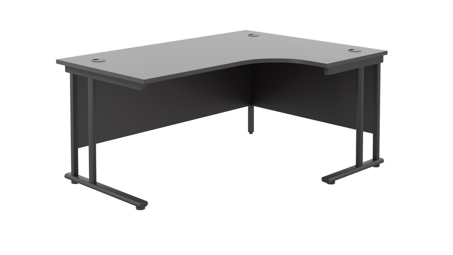 Aztec|Twin Upright|Right Hand|Radial Desk|1600x1200|Black-Black