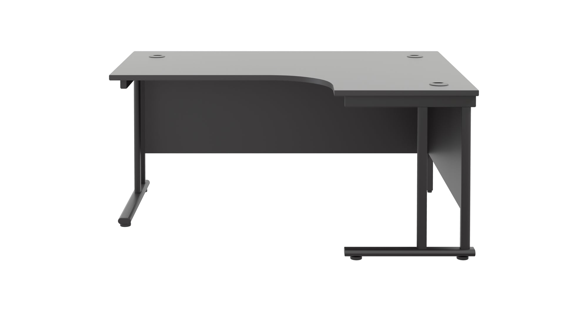 Twin Upright Right Hand Radial Desk (FSC)