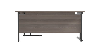 Twin Upright Right Hand Radial Desk (FSC)