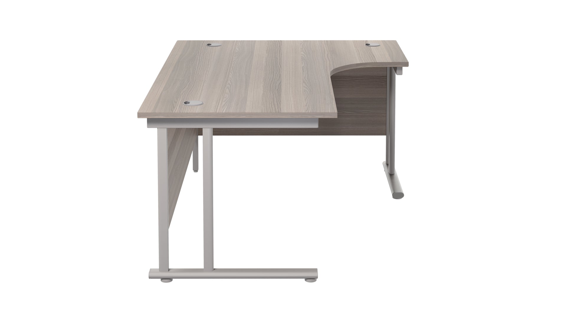 Twin Upright Right Hand Radial Desk (FSC)