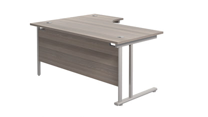Twin Upright Right Hand Radial Desk (FSC)