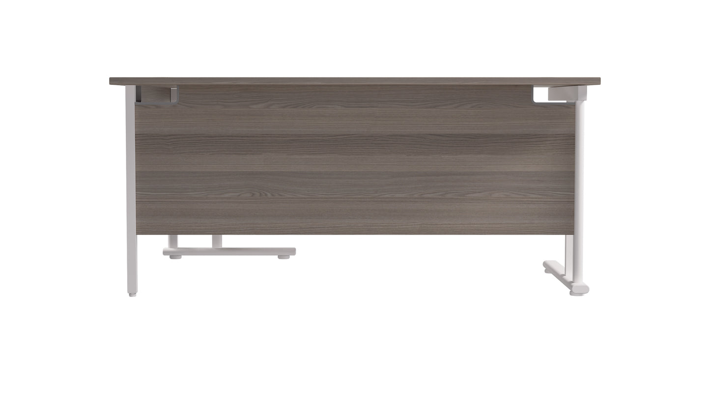 Twin Upright Right Hand Radial Desk (FSC)