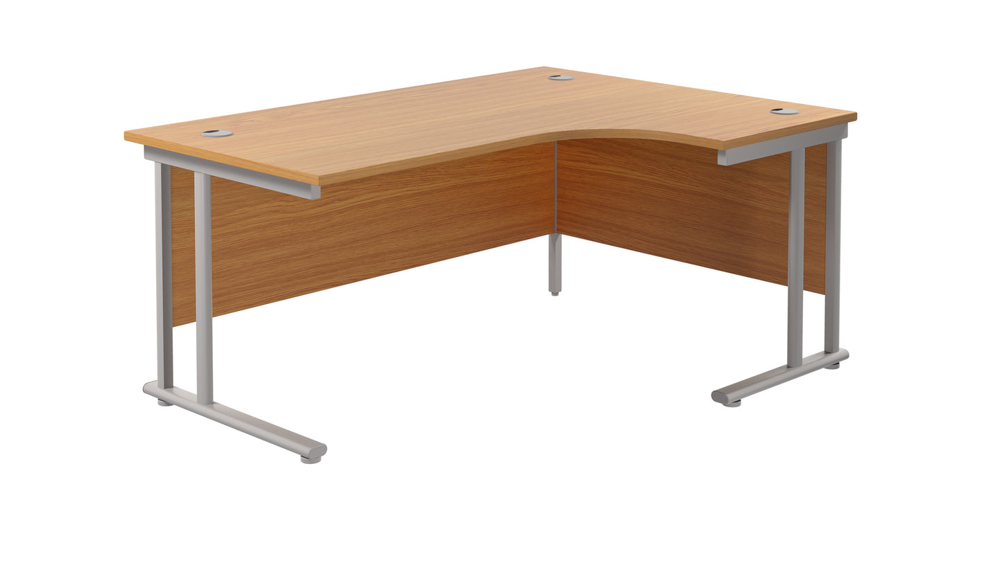 Aztec|Twin Upright|Right Hand|Radial Desk|1600x1200|Nova Oak-Silver