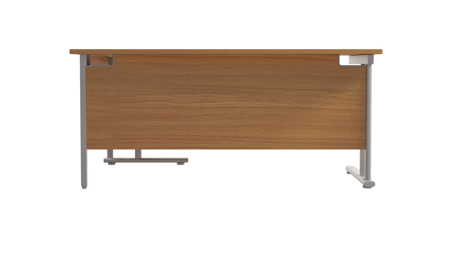 Twin Upright Right Hand Radial Desk (FSC)