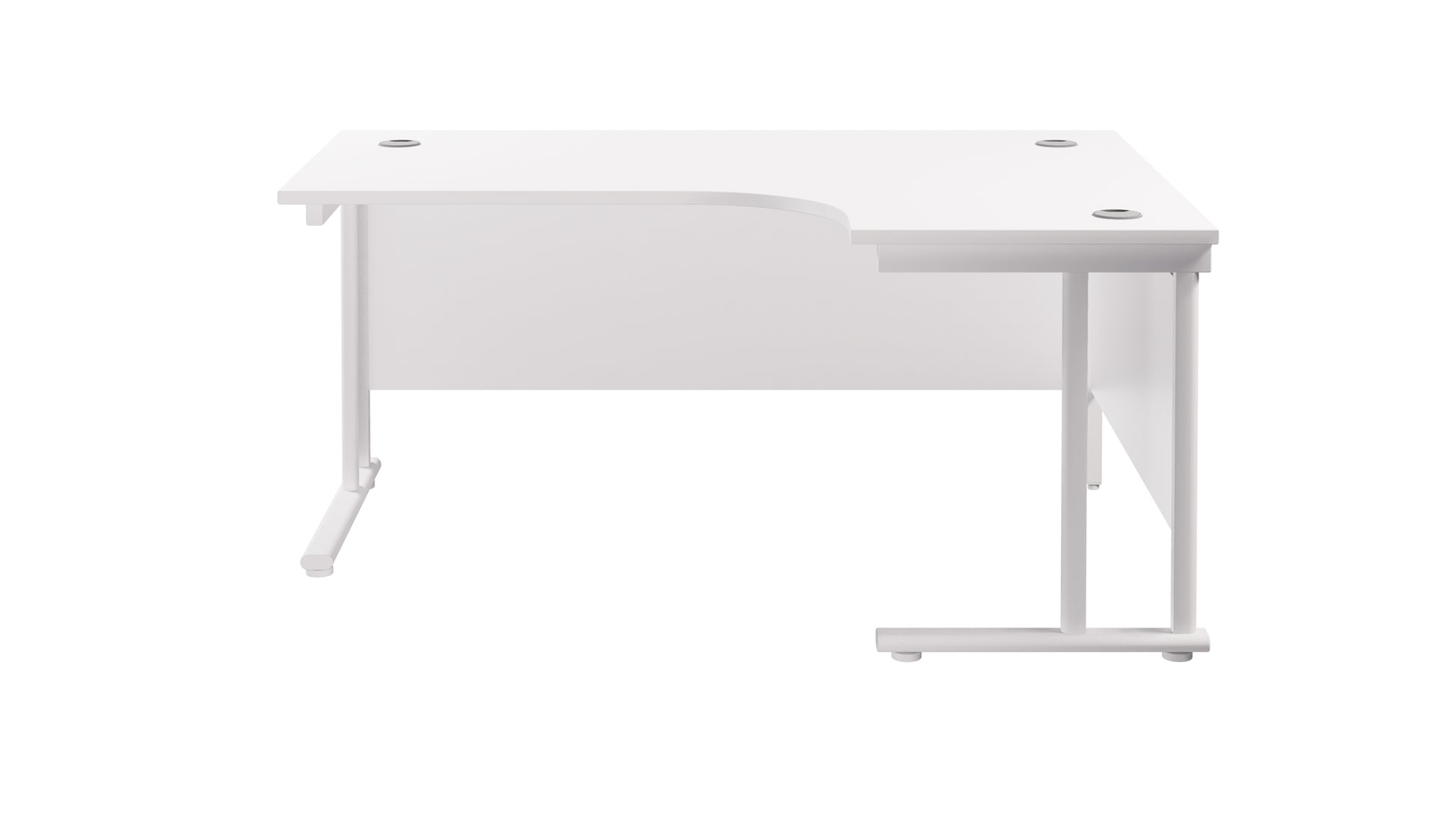 Twin Upright Right Hand Radial Desk (FSC)