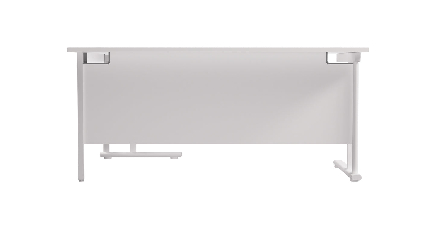 Twin Upright Right Hand Radial Desk (FSC)