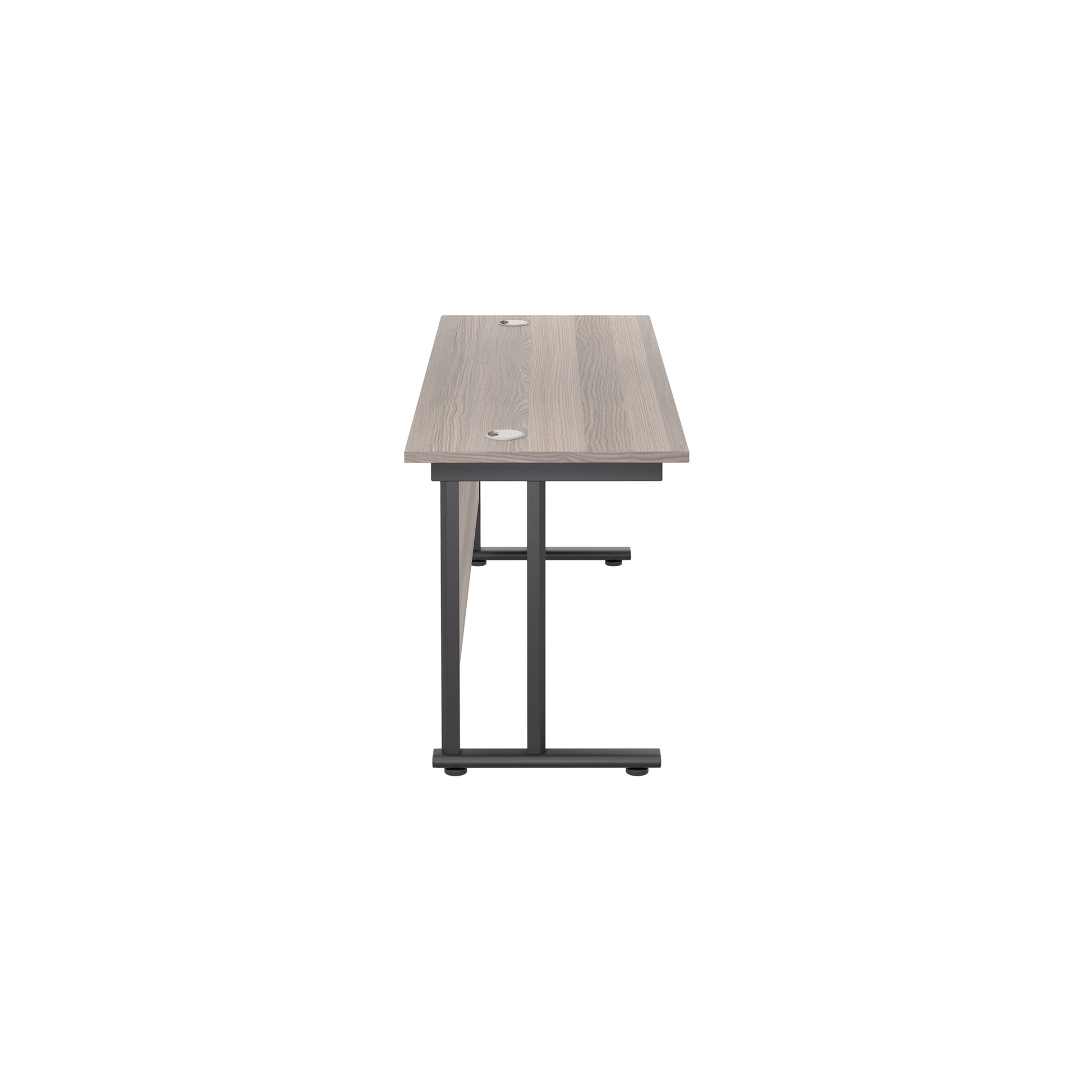 Twin Upright Rectangular Desk: 600mm Deep (FSC)