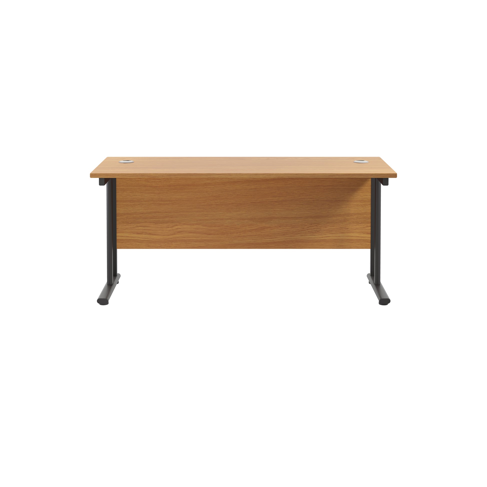 Twin Upright Rectangular Desk: 600mm Deep (FSC)